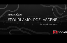 L’Association canadienne de la musique sur scène lance la  MESURE D’AIDE #POURLAMOURDELASCENE
