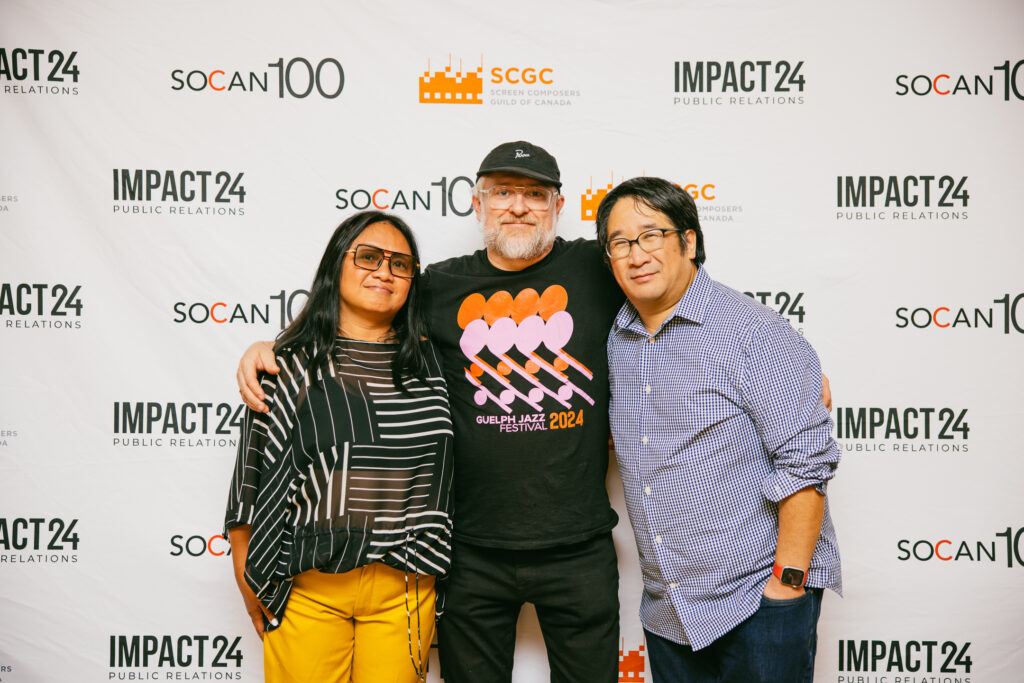 Mary Ancheta, Jesse Zubot, Darren Fung