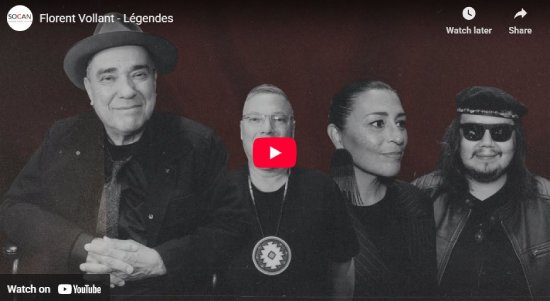 SOCAN, CSHF, PACC, Legendes, 2025, Florent Vollant, interview, entrevue, tribute, hommage