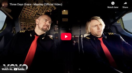 Three Days Grace, "Mayday," vidéo 